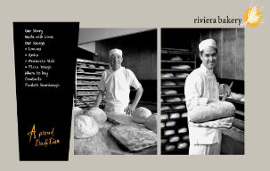 Riviera Bakery Website Screenshot